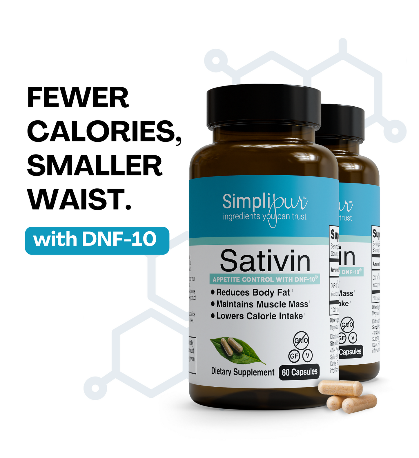 Sativin Appetite Control Capsules with DNF-10®